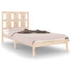 vidaXL Cama sem colch&atilde;o 90x200 cm madeira de pinho maci&ccedil;a