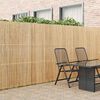 vidaXL Cerca de Bambu Natural 400 x 180 cm Bambu