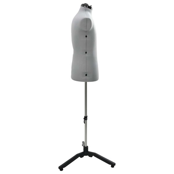 vidaXL Forma de Vestido Ajust&aacute;vel Feminina Cinzeto 37.5-45.5 polegadas