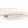 vidaXL Cama sem colch&atilde;o 200x200 cm madeira de pinho maci&ccedil;a