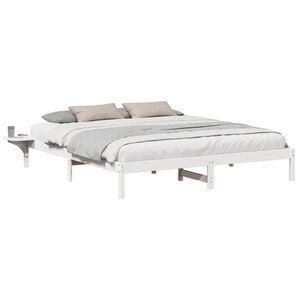 vidaXL Estrutura da Cama Branco 200 x 200 cm