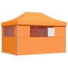 vidaXL Tenda de Festa Laranja 279 x 410 x 315 cm Tecido Oxford
