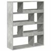 vidaXL Estante 100x33x125,5 cm derivados de madeira cinzento cimento