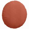 vidaXL Almofadas de Assento 2 pcs Laranja Vermelho &Oslash; 50 cm