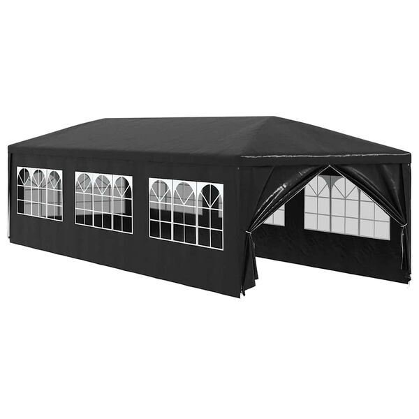vidaXL Tenda para festas 3x9 m antracite
