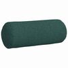 vidaXL Almofadas de Apoio 2 pcs Verde Escuro Ø 15 x 40 cm tecido