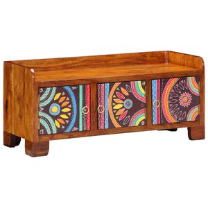 vidaXL Arm&aacute;rio de Sapatos com armazenamento Multicolor 90 x 35 x 40 cm