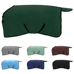 vidaXL Cobertor de Cavalo Verde escuro total Poli&eacute;ster