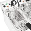 vidaXL Fritadeira el&eacute;trica dupla em a&ccedil;o inoxid&aacute;vel 12 L 4000 W