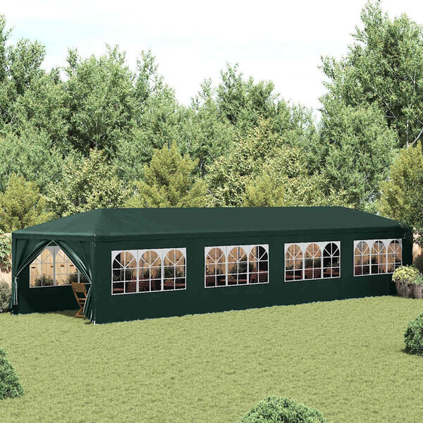 vidaXL Tenda para festas 3x12 m verde