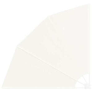 vidaXL Toldo lateral dobr&aacute;vel para varanda 210x210 cm creme