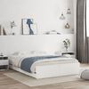 vidaXL Estrutura cama c/ gavetas 120x190cm derivados de madeira branco