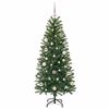 vidaXL &Aacute;rvore de Natal Artificial com 150 LEDs Verde 150 cm PE e PVC