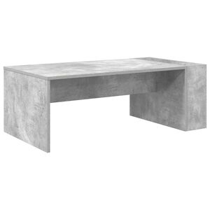vidaXL Mesa de centro Cinzento 95 x 50 x 34 cm Derivados de Madeira