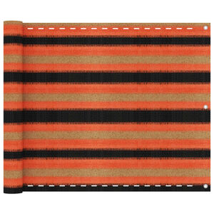 vidaXL Tela varanda PEAD 75x400 cm multicor