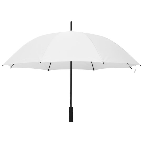 vidaXL Guarda-chuva 130 cm branco