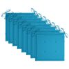vidaXL Cadeiras de jardim empih&aacute;veis c/ almofad&otilde;es 8 pcs teca maci&ccedil;a
