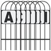vidaXL Marcadores de adestramento 8 pcs a&ccedil;o