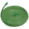 vidaXL Mangueira aspersora 3 tubos 7,5 m PVC verde