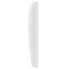 vidaXL Orelha de Cabeceira Branco 80 x 23 x 6 cm PVC