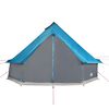 vidaXL Tenda familiar tipi para 6 pessoas imperme&aacute;vel azul