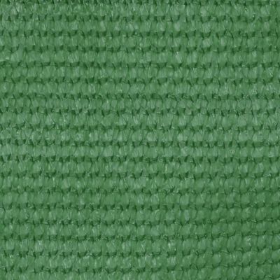 vidaXL Tela de varanda 90x400 cm PEAD verde-claro