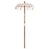 vidaXL Parasol Balin&ecirc;s Creme 125 x 125 x 260 cm