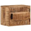 vidaXL Mesa de cabeceira de parede 40x30x25cm madeira mangueira maci&ccedil;a