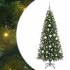 vidaXL &Aacute;rvore de Natal Artificial Verde 180 cm PE e PVC
