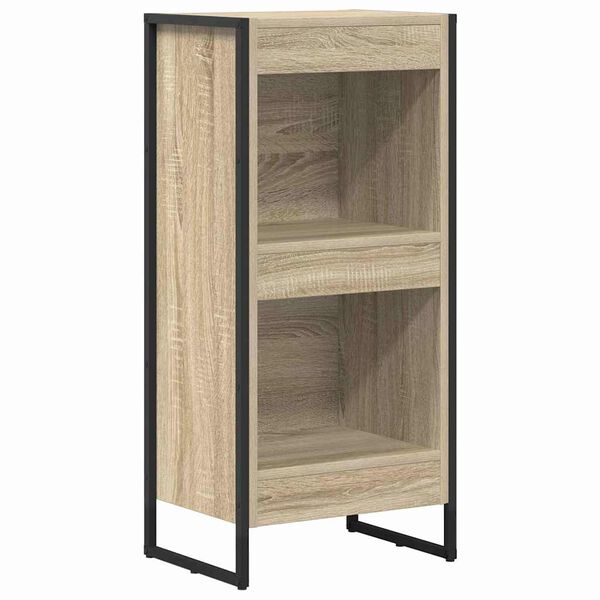vidaXL Gabinete de Livros Sonoma 80 x 30 x 155 cm Madeira processada