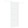 vidaXL Porta Deslizante ORKDAL 83 x 211 cm Derivados de Madeira Branco