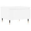 vidaXL Mesa de centro 50x46x35 cm derivados de madeira branco
