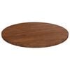 vidaXL Tampo mesa redondo &Oslash;40x1,5 cm carvalho tratado castanho-escuro