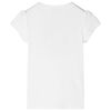T-shirt infantil cor cru 140