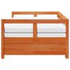 vidaXL Sof&aacute;-cama com gavet&atilde;o e colch&otilde;es 90x200 cm pinho castanho-mel