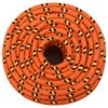 vidaXL Corda de barco 12 mm 100 m polipropileno laranja
