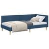 vidaXL Estrutura de Cama de Canto Azul 80 x 200 cm Tecido