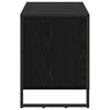 vidaXL Gabinete para TV com gaveta Carvalho Preto 100 x 36 x 49,5 cm