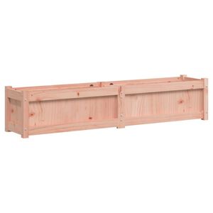vidaXL Vaso/floreira de jardim 150x31x31 cm madeira de douglas maci&ccedil;a