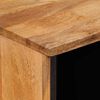 vidaXL Buffet Natural 80 x 33,5 x 75 cm Madeira de manga maci&ccedil;a