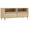 vidaXL M&oacute;vel p/ TV 100x34,5x44,5 cm derivados madeira carvalho sonoma