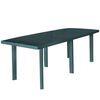 vidaXL Mesa de jardim 210x96x72 cm pl&aacute;stico verde