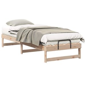 vidaXL Estrutura da Cama Castanho 80 x 200 cm