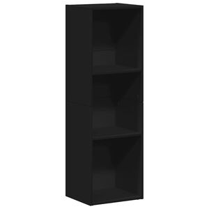 vidaXL Estante/m&oacute;vel de TV 36x30x114 cm contraplacado preto