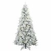 vidaXL &Aacute;rvore de Natal Articulada Artificial Branco 240 cm PE e PVC