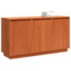 vidaXL Buffet Carvalho Marrom 111 x 34 x 60 cm