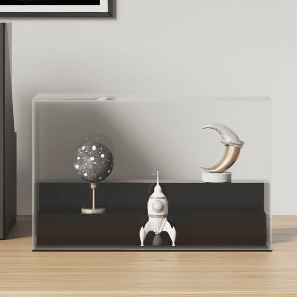 vidaXL Caixa de exposição 25x12x16 cm acrílico transparente