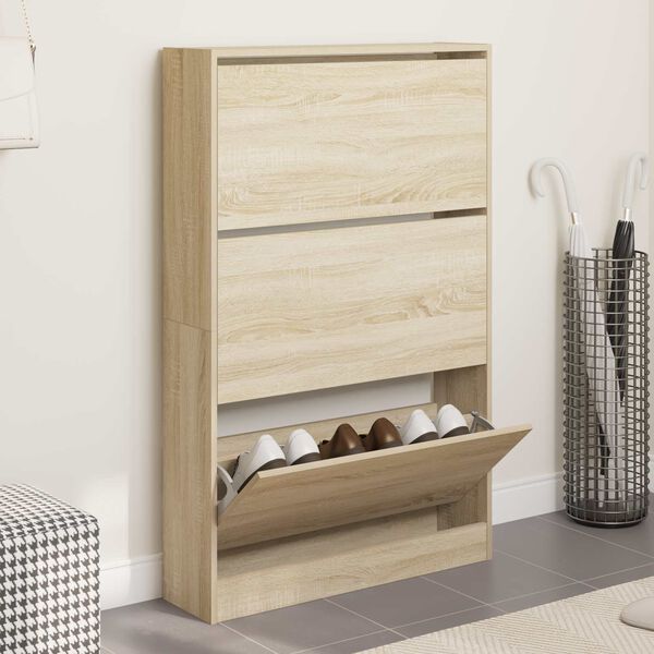 vidaXL Dobradi&ccedil;a de Gaveta Flip 12 pcs Prateado 235 x 155 x 30 mm