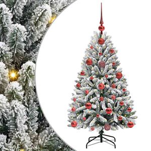 vidaXL &Aacute;rvore de Natal Artificial 120 cm 150 LED Branco quente