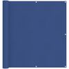 vidaXL Tela de Varanda Azul 110 x 800 cm Tecido Oxford